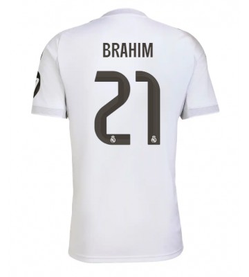 Real Madrid Brahim Diaz #21 Replik Heimtrikot 2025-26 Kurzarm